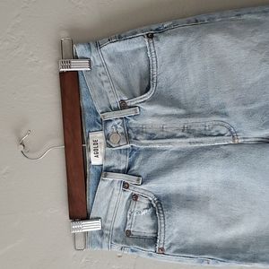 AGOLDE Riley High Rise Straight Crop